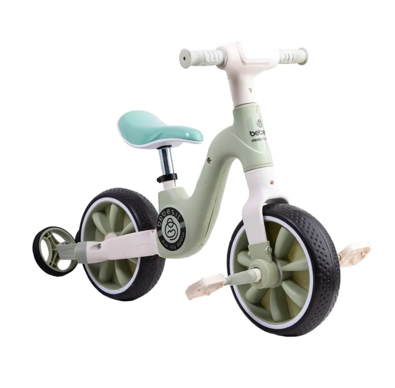 3-in-1 Kids Balance Bike – Convertible Tricycle with Pedals & Training Wheels