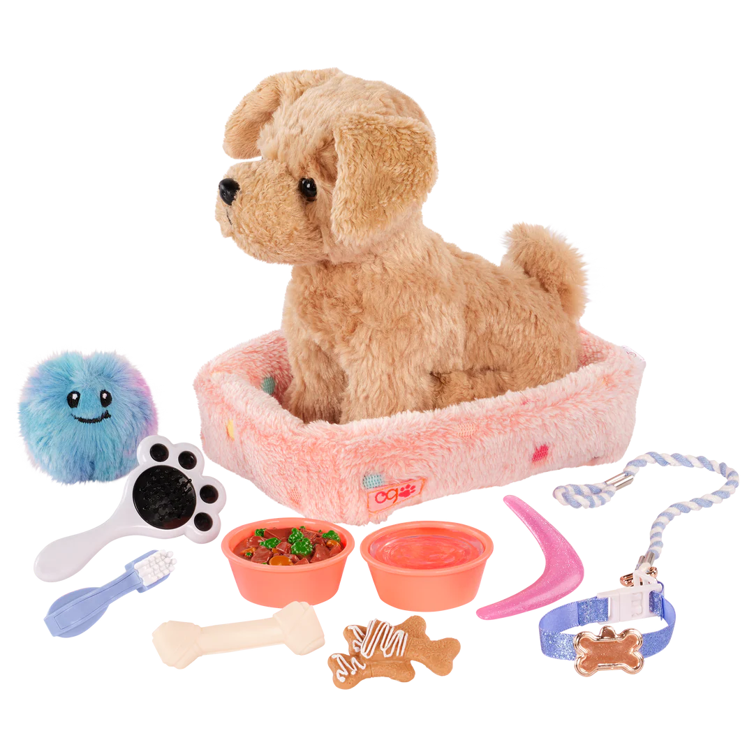 Walking & Barking Toy Puppy – Interactive Plush Pet with Sounds & Movements