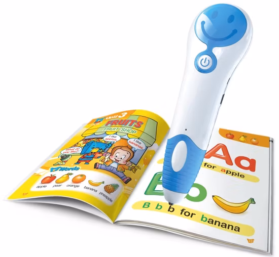 Smart Point Reading Pen – Interactive Phonics & Alphabet Learning Set (Audio Books Included)