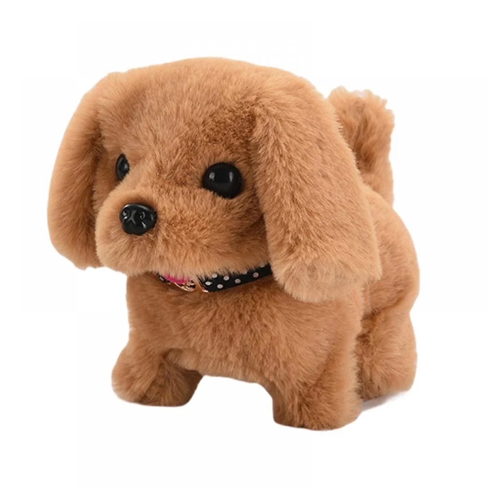 Walking & Barking Toy Puppy – Interactive Plush Pet with Sounds & Movements - Image 4