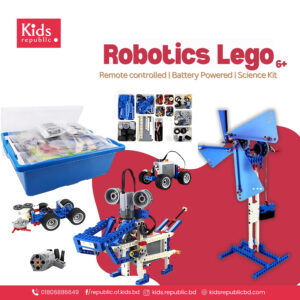 Programmable Robotics Building Block Set (396 Particles) with Power Group