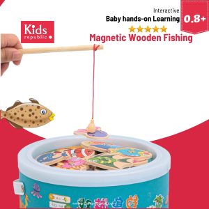 Magnetic Fishing Toy Set for Babies