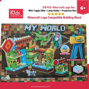Minecraft Lego City Lights Building Block Set With Projection Discs