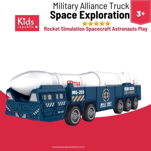 Space Exploration Military Vehicle Alliance Toy Set