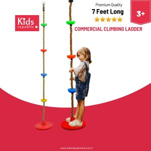 7 Foot Climbing Rope Safe Outdoor Indoor Play Equipment