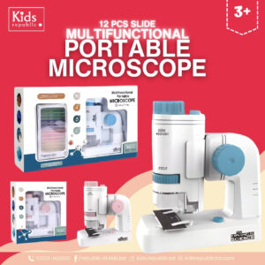 Multifunctional Portable Microscope Learning Science Toy