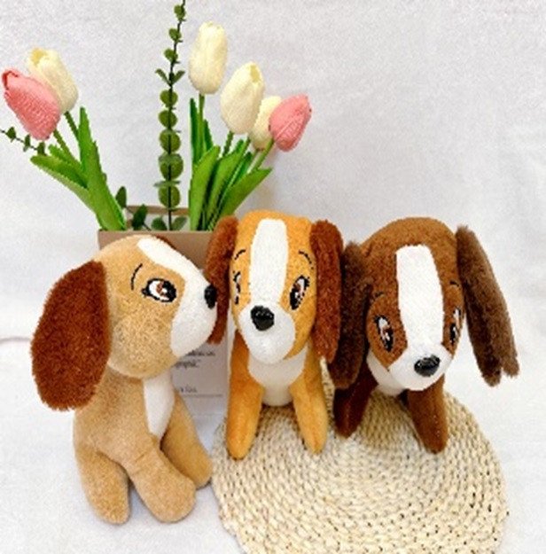 Simulation Dog Plush Stuffed Animal Toy
