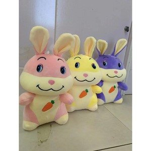 Rabbit Carrot Plush Toy - Soft Stuffed Animal Doll