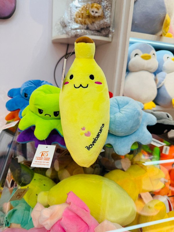 Banana Plush Stuffed Fruit Soft Toy