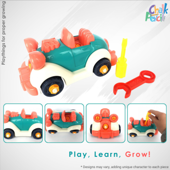 DIY Assemble Toy Car Building Set