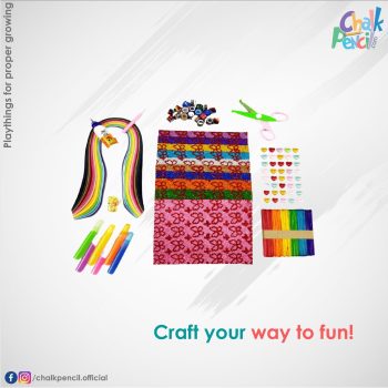 DIY Mix Crafts Package for School Kids