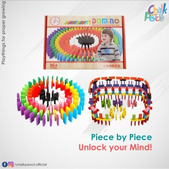 Standard Competitive Dominoes 100Pcs for Kids