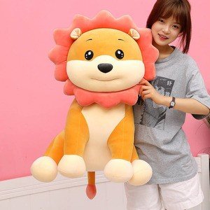 Sunflower Lion Plush Toy Huggable