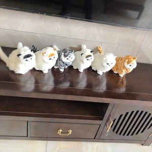 Simulation Cat Doll Plush Toy with Music - Miu Miu Cat