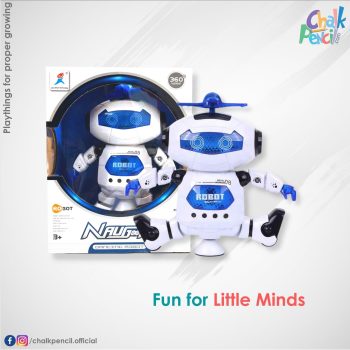 Kids Dancing Robot with Music and LED Lights