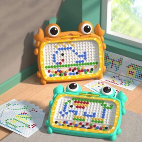 Magnetic Beads Drawing Board for Kids - Educational Sketch Pad