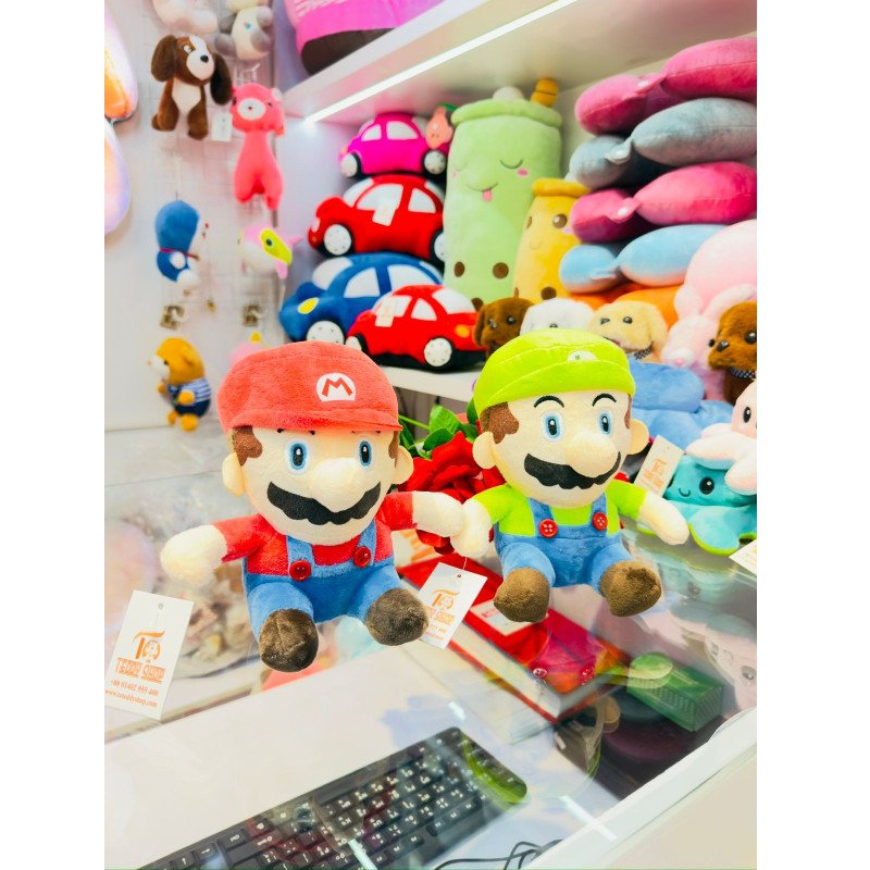 Super Mario & Luigi Plush Toys - Soft Stuffed Dolls