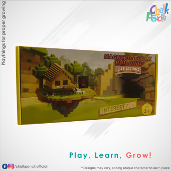 Magnetic Block Farm Building Set