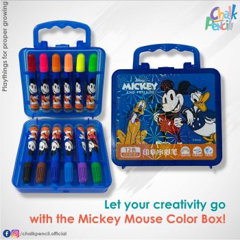 Disney Mickey Mouse Color Box Art Set