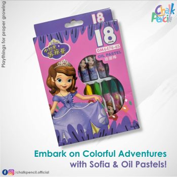 Disney Sofia the First Oil Pastel Color Set