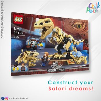 Animal Park Building Blocks Set