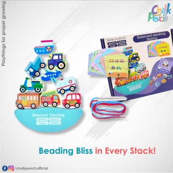 Balanced Stacking Building Vehicles Educational Toy