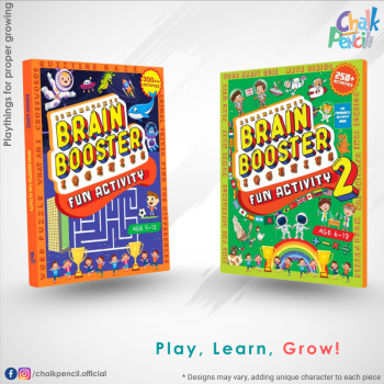 Brain Booster Fun Activity 1 & 2 Combo Set