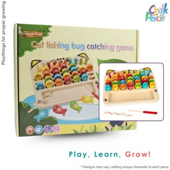 Cat Fishing & Bug Catching Game for Kids