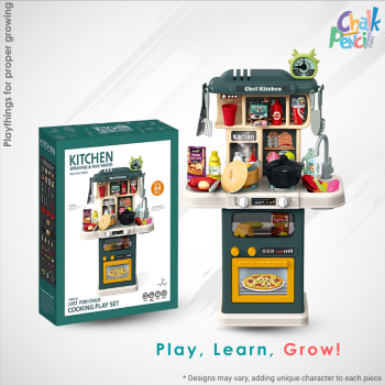Chef Kitchen Play Set - 64 Pieces