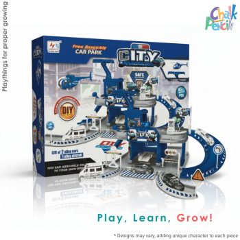 City Protector Car Park Assembly Toy Set