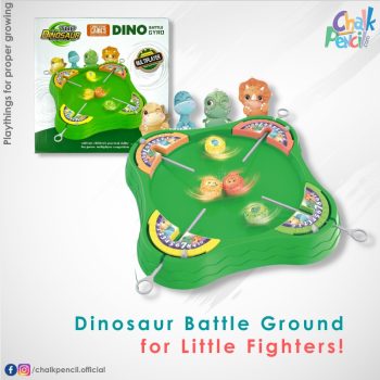 Dino Battle Gyro Spinning Action Toy