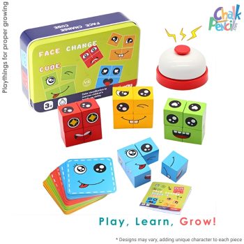 Crazy Face Puzzle - Educational Expression Game