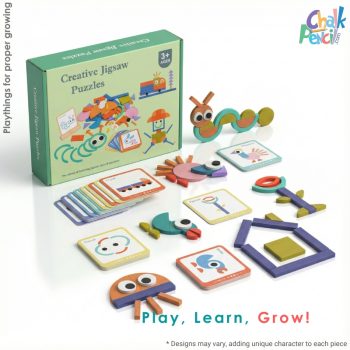 Creative Geometric Jigsaw Puzzle