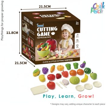 Cutting Game Vegetables and Fruits Set for Kids