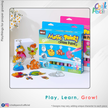 DIY Magic Glass Paint Creative Art Kit