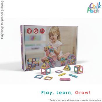 DIY Magnetic Building Blocks 40 Pcs Set