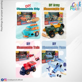 DIY Retro Suit Vehicle Disassemble Set