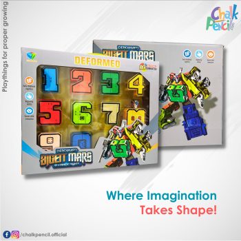 Deformed Series Transformers Robot Toy