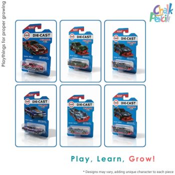 Die Cast Alloy Supercar 6 Pcs Assorted Set