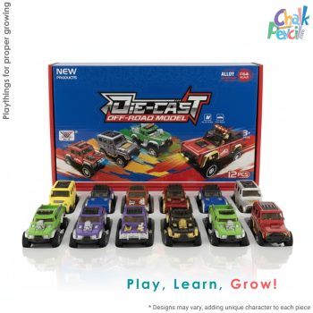 Die Cast Off-Road 12 Vehicle Model Set