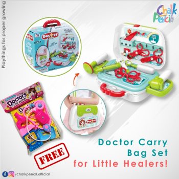 Doctor Carry Bag 2 In 1 with Free Mini Doctor Pack
