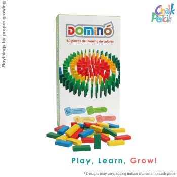 Domino 50 Pcs Educational Building Blocks Set