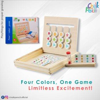 Four Color Logic Game for Kids