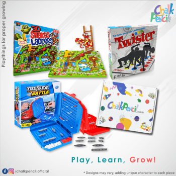 Family Fun Box Chalkpencil Gift Box