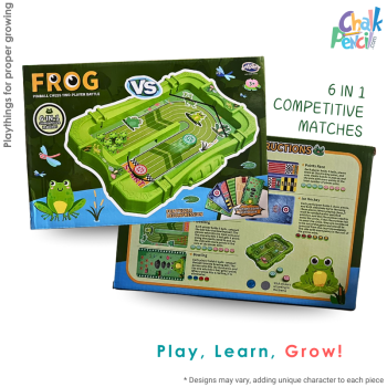 Frog Pinball Tabletop Arcade Game for Kids