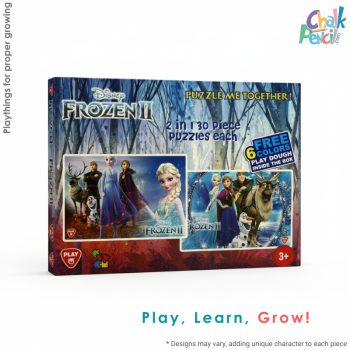 Disney Frozen 2 In 1 Jigsaw Puzzle Box