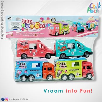 Fun Selling Car Set - Interactive Toy Vehicle Play Set