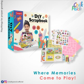 Funskool DIY Scrap Book - Creative Arts & Crafts Kit