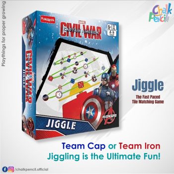 Funskool Marvel Captain America Civil War Jiggle Game