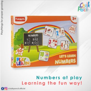 Funskool P L Numbers Puzzles - Educational Learning Set